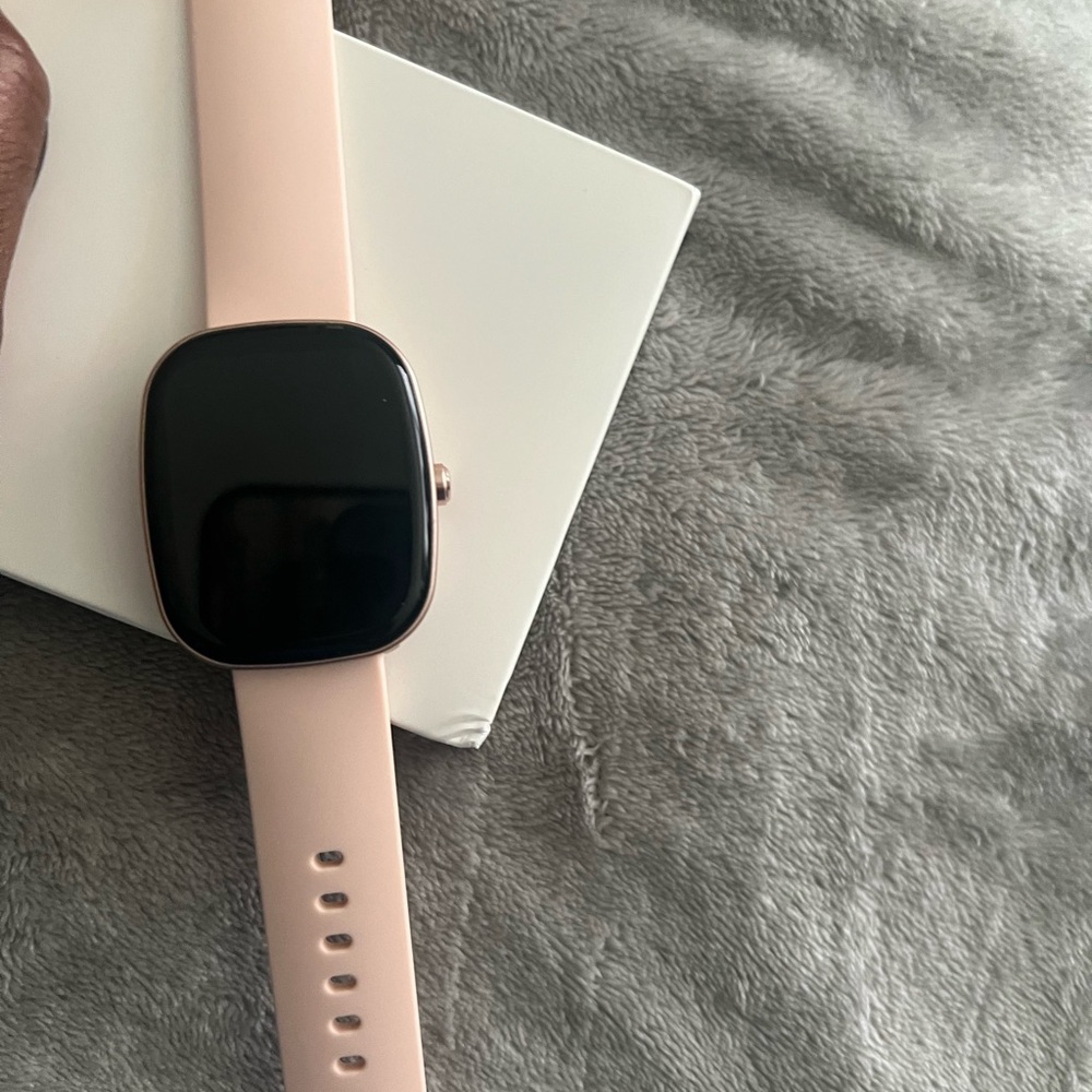 Smartwatch with Pink Band